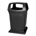 Thumbnail image #1 for Ranger 45 Gallon Dome Top Commercial Trash Container with 4 Access Openings
