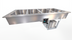 Thumbnail image #1 for Duke FCP4-SB 4-Pan Flush Mount Drop-In Refrigerated Cold Pan
