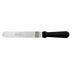 Thumbnail image #1 for Mercer Culinary 10-Inch Straight Tapered-Ground Spatula with Japanese Stainless Steel Blade and Black Polypropylene Handle