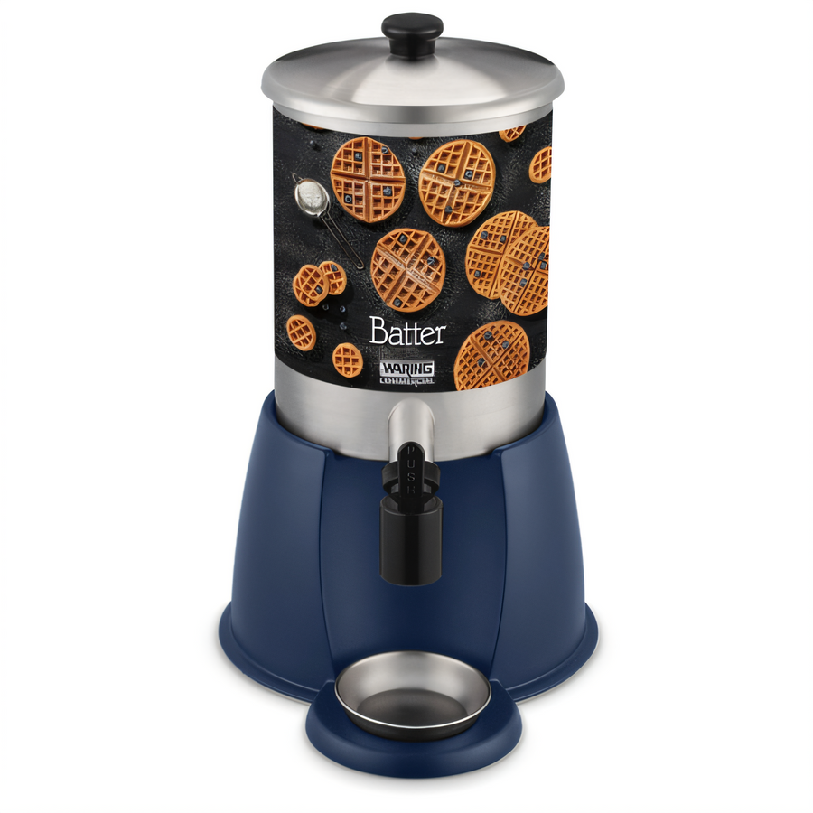 Product image #1 for Waring 2 Gallon Stainless Steel Batter Dispenser with Base and Tomlinson Spigot