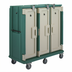 Thumbnail image #1 for Cambro MDC1520T30192 Tall Profile Insulated Meal Delivery Cart, 3-Compartment, 30-Tray, 15 in. x 20 in.