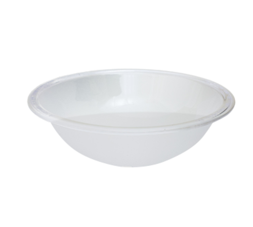 Product image #1 for Crestware 6 Inch Round Clear Pebbled Polycarbonate Bowl