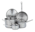 Thumbnail image #1 for Vollrath Optio™ 7-Piece Stainless Steel Clad Induction Ready Cookware Set