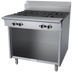 Thumbnail image #1 for Garland Cuisine Series 36-Inch Heavy Duty Four-Burner Gas Open Burner Range with Storage Base