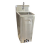 Thumbnail image #1 for Hand Wash Pedestal Sink with Faucet and Foot Valves, 304 Stainless Steel