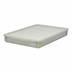 Thumbnail image #1 for Cambro Camwear White Polycarbonate Pizza Dough Box, 26 x 18 x 3 Inches