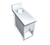 Thumbnail image #1 for La Rosa 14-Inch Utility Stand with 7-Quart Soup Warmer and Open Cabinet Base