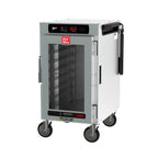 Thumbnail image #1 for Metro HotBlox™ HBCN8-DCPS-M 8-Pan Narrow Mobile Pass-Thru Insulated Holding Cabinet with Digital Touchscreen and Hybrid Convection/Radiant Heat