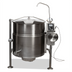 Thumbnail image #1 for Cleveland Range KEL80T Electric Tilting Steam Kettle, 80-Gallon, 2/3 Steam Jacket, Open Tri-Leg Base