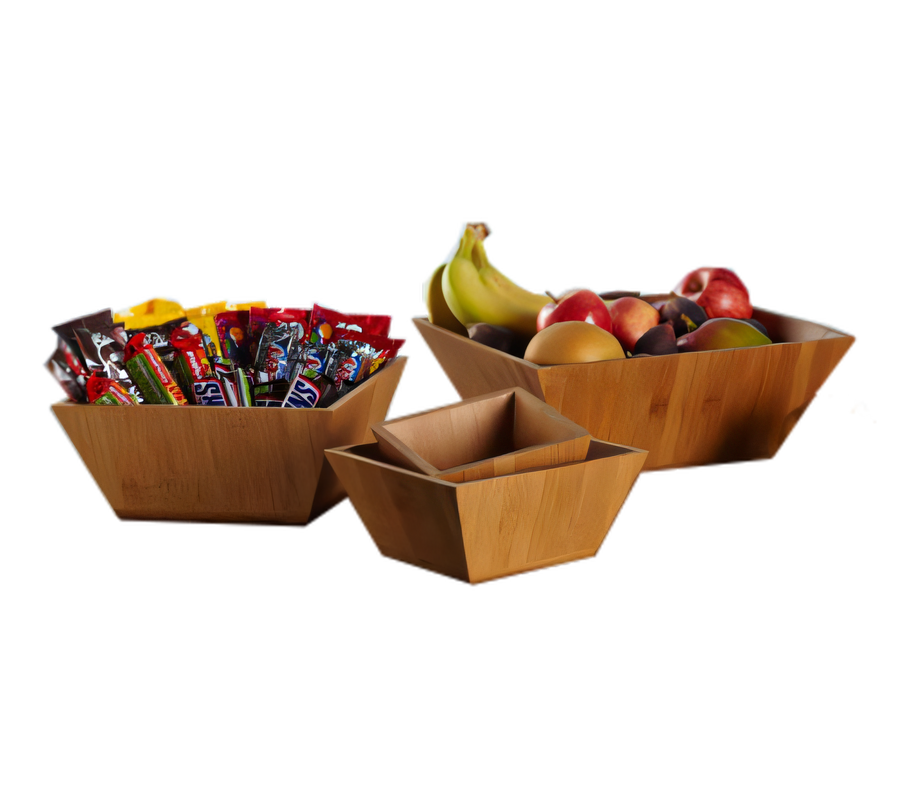 Product image #1 for American Metalcraft BAM94 Wooden Dishes Case of 6