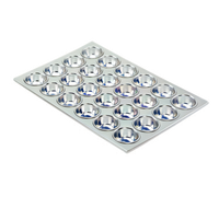 Crestware 24-Cup Aluminum Muffin Pan