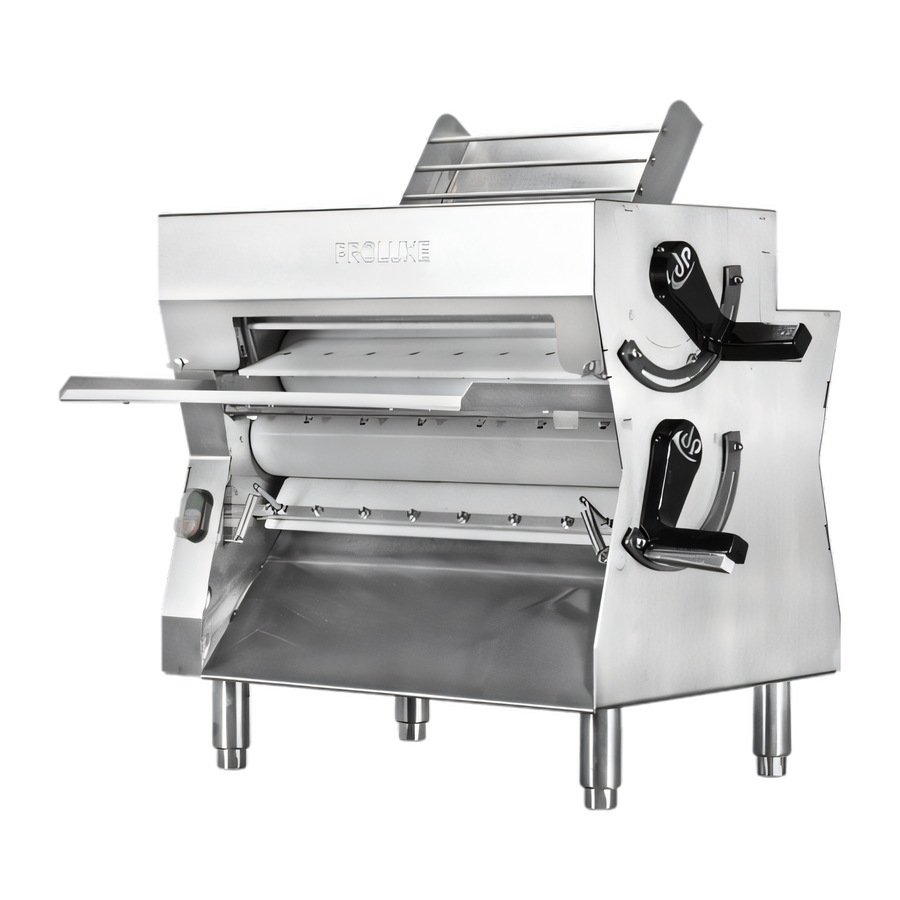 Product image #1 for Proluxe Two-Pass Countertop Dough Roller with 18-Inch Crust Capacity