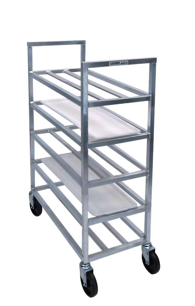 Product image #2 for Channel Manufacturing Standard Series Universal Platter Rack, 5-Shelf End-Load Aluminum Construction