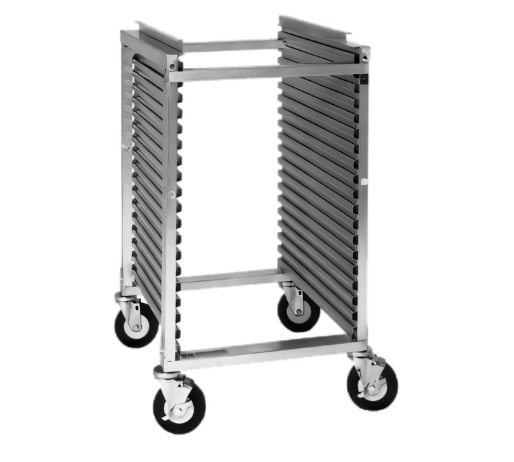 Product image #1 for Cres Cor Mobile Work Stand for Small Appliances, Open Top, 18-Pan Capacity, Aluminum Frame