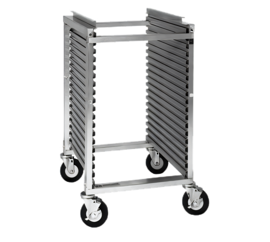 Product image #1 for Cres Cor Mobile Work Stand for Small Appliances, Open Top, 18-Pan Capacity, Aluminum Frame