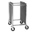 Thumbnail image #1 for Cres Cor Mobile Work Stand for Small Appliances, Open Top, 18-Pan Capacity, Aluminum Frame
