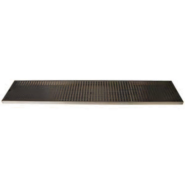 Product image #1 for Micro Matic Surface Mount Stainless Steel Drip Tray Trough with Perforated Screen, 39 Inch x 8 Inch