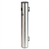 American Metalcraft SPSSWM2 Cigarette Receptacle Case of 6