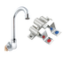 Thumbnail image #1 for John Boos Low-Lead Foot Valve with 3-1/2 Inch Gooseneck Spout for Hand Sink