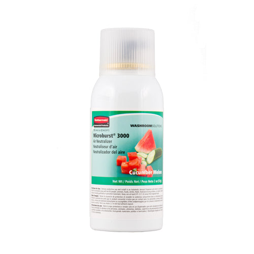 Product image #1 for Microburst 3000 Cucumber Melon Aerosol Air Neutralizer Refill, Case of 12