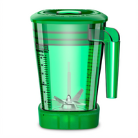 Waring The Raptor 48 oz Green BPA-Free Copolyester Replacement Blender Container with Lid and Blade