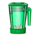 Thumbnail image #1 for Waring The Raptor 48 oz Green BPA-Free Copolyester Replacement Blender Container with Lid and Blade
