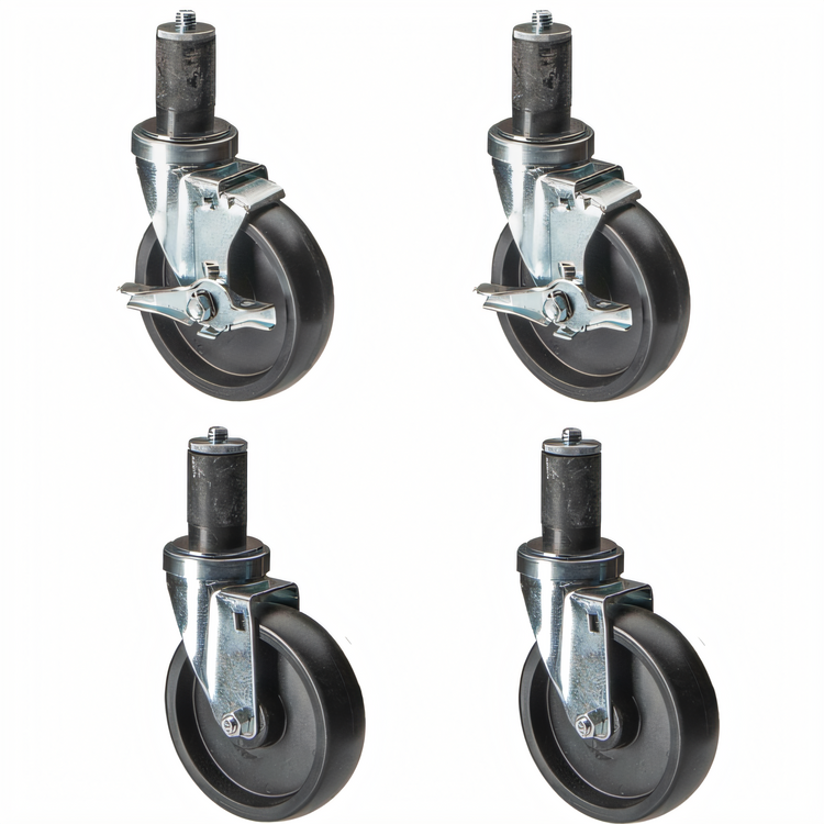 Product image #1 for Vulcan Casters with 2 Locking Wheels for ABC-STAND