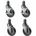 Thumbnail image #1 for Vulcan Casters with 2 Locking Wheels for ABC-STAND