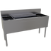 Thumbnail image #1 for Glastender 54 Inch Underbar Combo Ice Bin/Cocktail Unit with 10-Circuit Cold Plate and Dual Bottle Wells