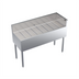 Thumbnail image #1 for Krowne Royal Series Stainless Steel Free Standing Underbar Corner Drainboard with Right End Return, 48 Inch