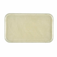 Cambro 12 x 20 Inch Rectangular Low-Profile Fiberglass Dietary Tray for Patient Feeding