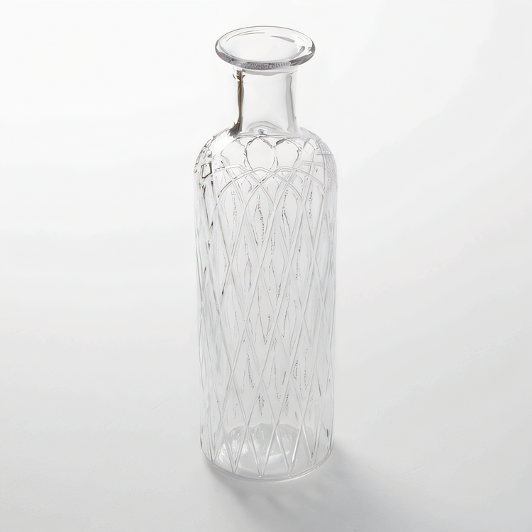 Product image #1 for American Metalcraft 28 oz Diamond-Etched Fully Tempered Glass Water Bottle / Carafe