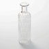 Thumbnail image #1 for American Metalcraft 28 oz Diamond-Etched Fully Tempered Glass Water Bottle / Carafe