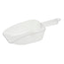 Thumbnail image #1 for Winco PS-32 32 oz Clear Polycarbonate Flat Bottom Utility Scoop