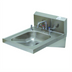 Thumbnail image #1 for Advance Tabco ADA Compliant Wall Mounted Hand Sink with Deck-Mounted Faucet, Soap Dispenser, and Crumb Basket