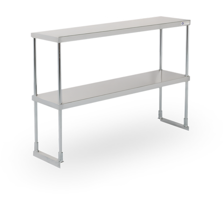 Product image #1 for Steel Works Stainless 36-Inch Double-Tier Stainless Steel Worktable Over Shelf