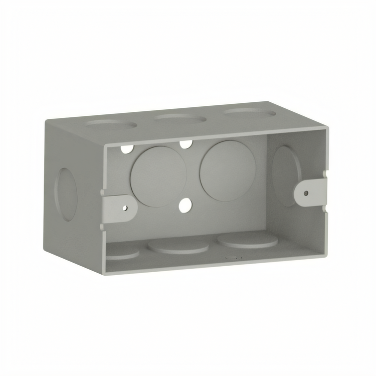 Product image #1 for John Boos Empty Steel Single-Gang Junction Box for Modular Base Work Tables