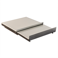 Advance Tabco Prestige Supreme Sliding Ice Bin Cover for 12-Inch Bins, 20/300 Series Stainless Steel