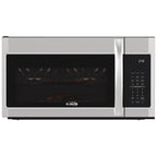 Thumbnail image #1 for Koolmore KM-MOT-2SS 1.9 Cu. Ft. Microwave Oven with 300 CFM Recirculating Vent Hood, Stainless Steel, Push-Button Controls