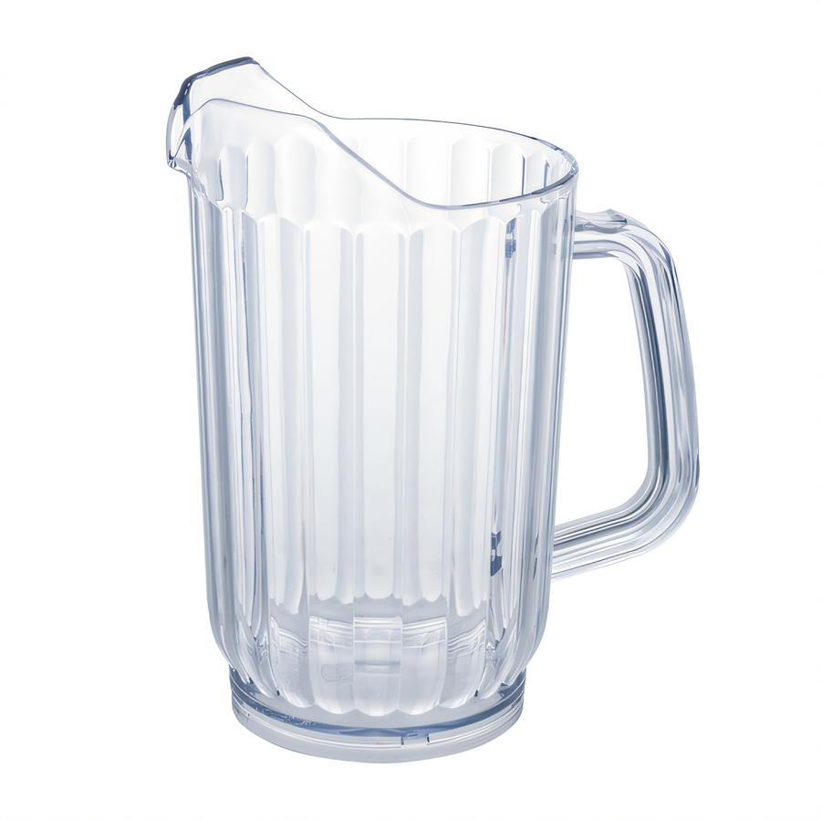 Product image #1 for Winco 32 oz. Clear BPA-Free SAN Plastic Water Pitcher, 4-Pack