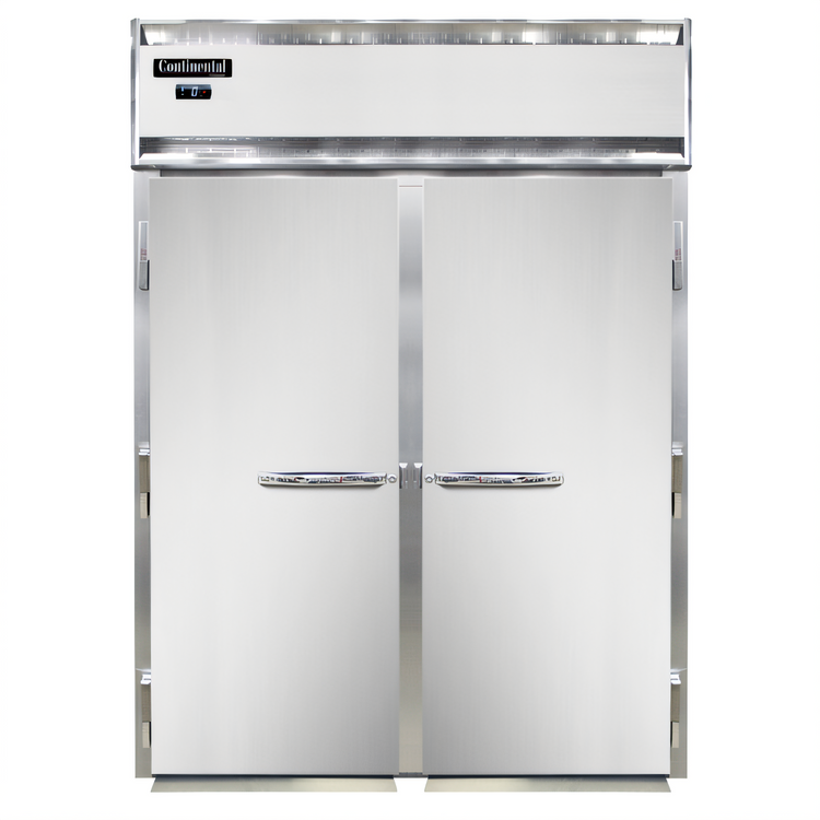 Product image #1 for Continental Refrigerator Designer Line D2FIN 2-Section Roll-In Commercial Freezer