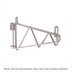 Thumbnail image #1 for Metro 1WS24K4 Super Erecta Wall-Mounted Shelving