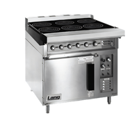 Lang 36-Inch Electric Induction Top Range with Convection Oven Base, 6 8-Inch Glass Hobs