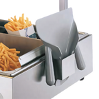 Thumbnail image #1 for Hatco FHS-SH Scoop Holder, 3.5"W x 1.6"D, 2.5" Front Ears, Stainless Steel
