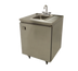 Thumbnail image #1 for Advance Tabco Stainless Steel Self-Contained Mobile Single-Bowl Cold Water Hand Sink, 26 x 26 Inches