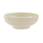 Thumbnail image #1 for Crestware Dover White CM35 Footed Ceramic Nappy Bowl, 16 oz, 6-3/8", White