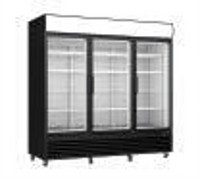 Excellence Commercial Products TKOF-62 Glass Door Merchandisers