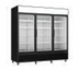 Thumbnail image #1 for Excellence Commercial Products TKOF-62 3-Section Glass Door Freezer Merchandiser