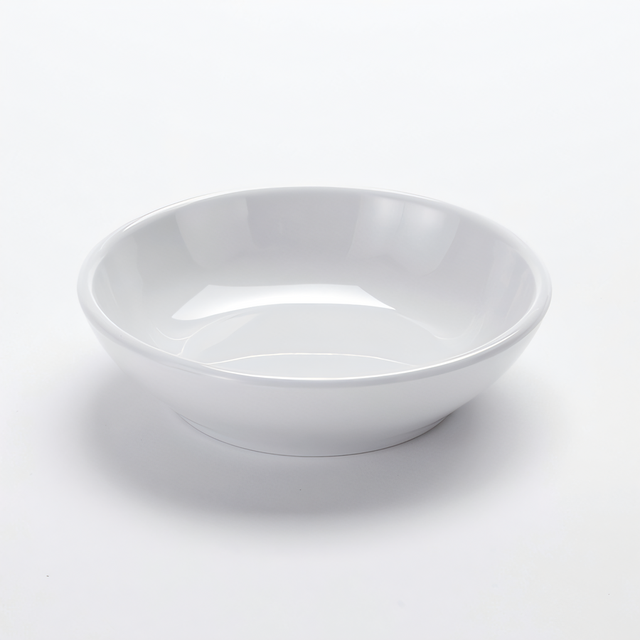 Product image #1 for American Metalcraft MMB6 6 oz White Mini Round Melamine Bowl