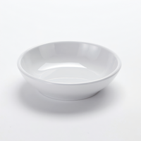 American Metalcraft MMB6 6 oz White Mini Round Melamine Bowl